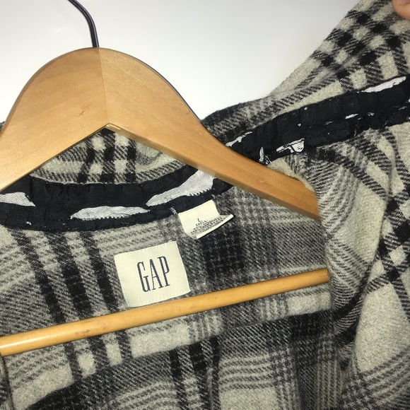 Vintage Gap Wool Plaid Flannel - Picture 4 of 5
